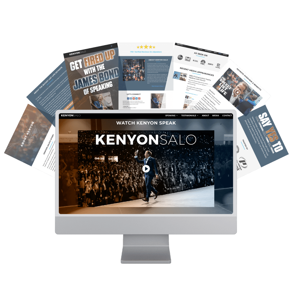 Design - Speaker Website